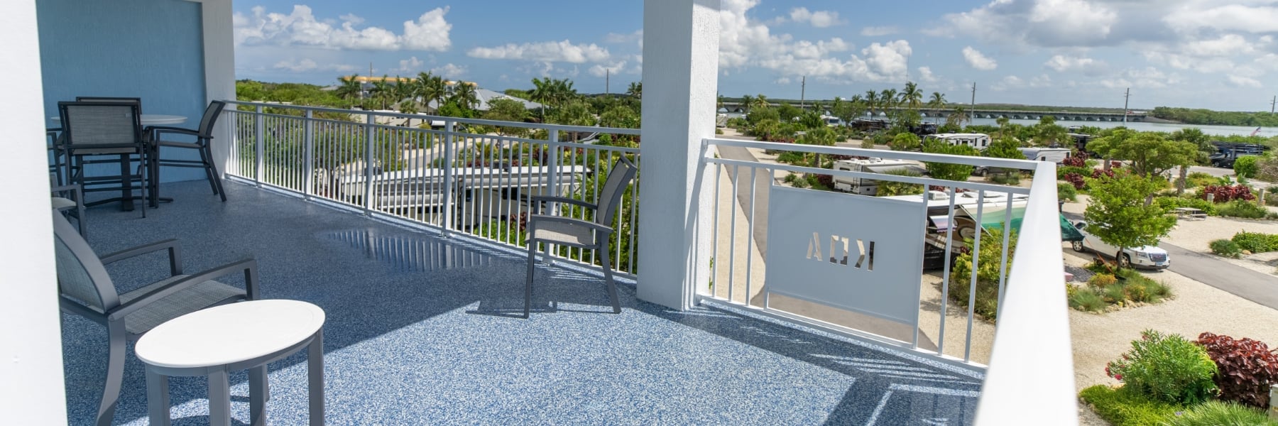 Balcony at Sugarloaf Key Hotel